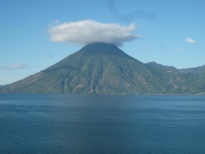 Volcano in Antigua, Guatemala.