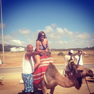 Camel rides in Morocco!